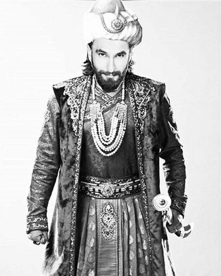 Ranveer Singh in his Alauddin Khilji avatar for Padmavati! SLB fuming